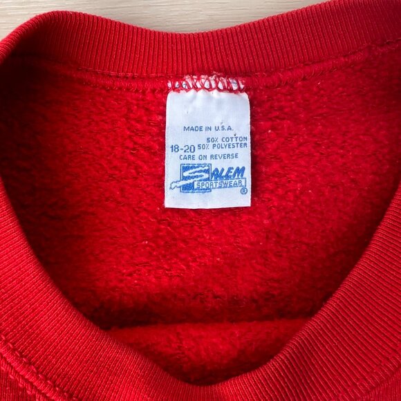 Vintage 90's San Francisco 49ers Front/Back Graphic Salem Crewneck UNISEX /M's M - Picture 9 of 15